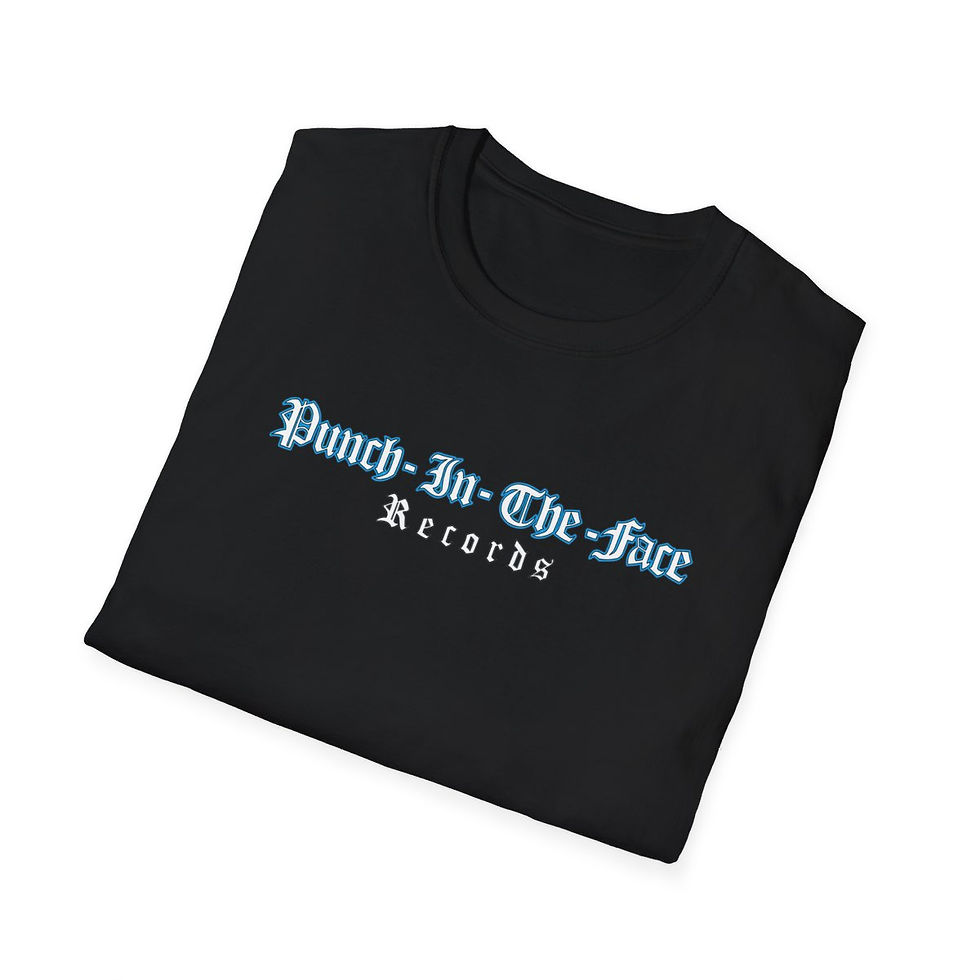 Thumbnail: Punch-In-The-Face Records, Black T-Shirt