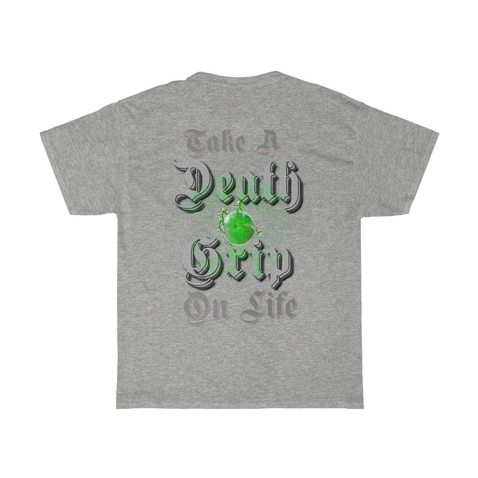 Thumbnail: KENSHIRO! Death Grip T-shirt (black, white or grey)