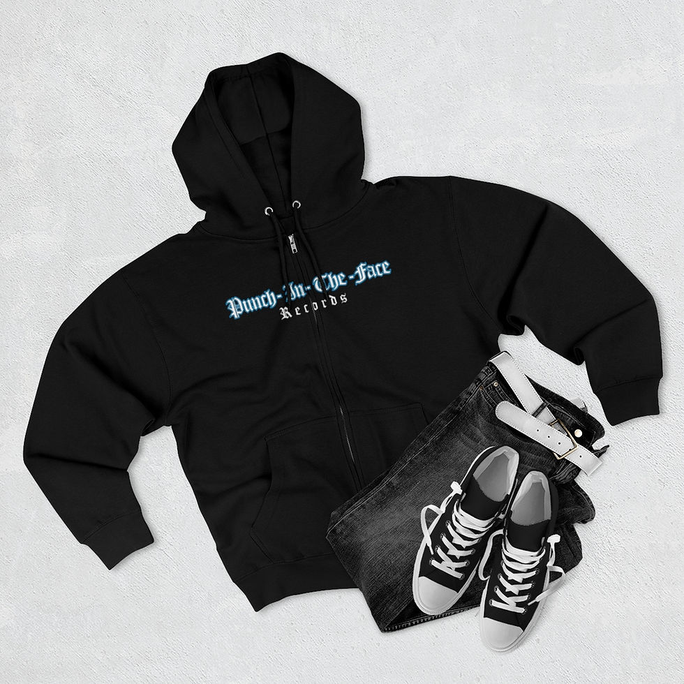 Thumbnail: Punch-In-The-Face Records hoodie