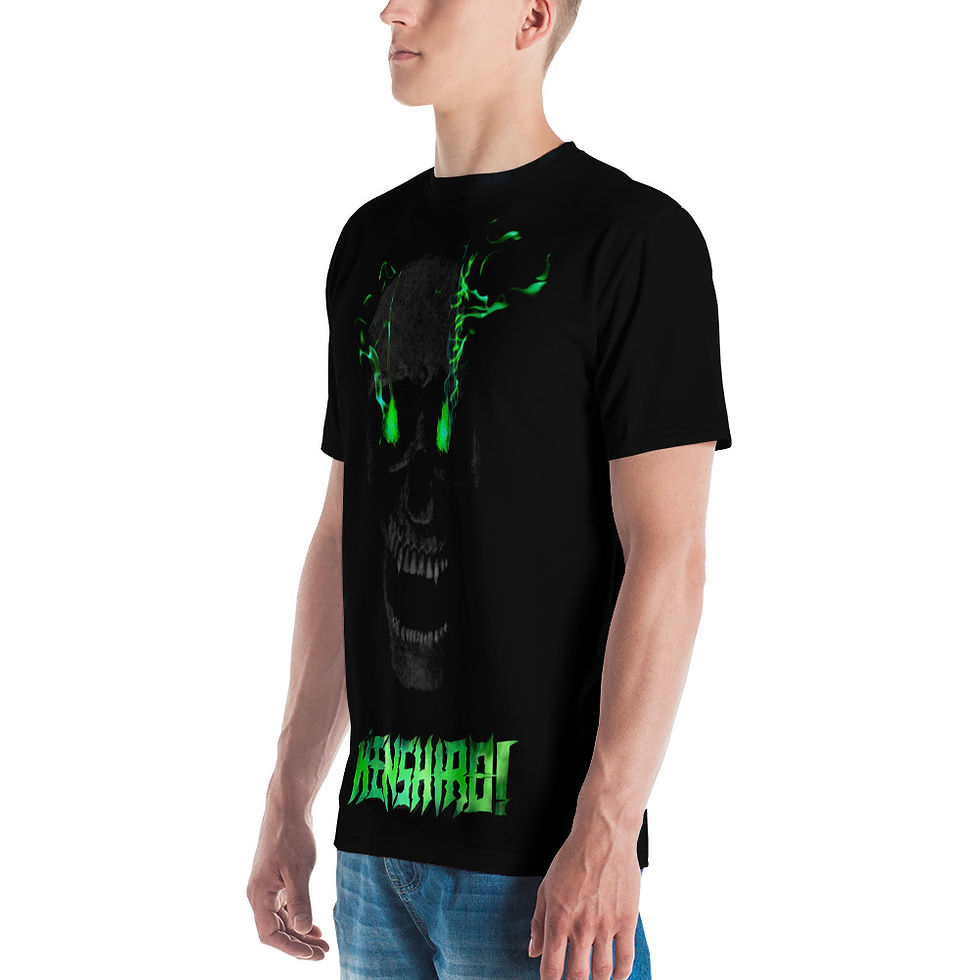Thumbnail: KENSHIRO! Flame Skull T-shirt