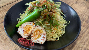 シビ辛辣油冷やし蕎麦で夏バテ解消！：イラプアト・HANA