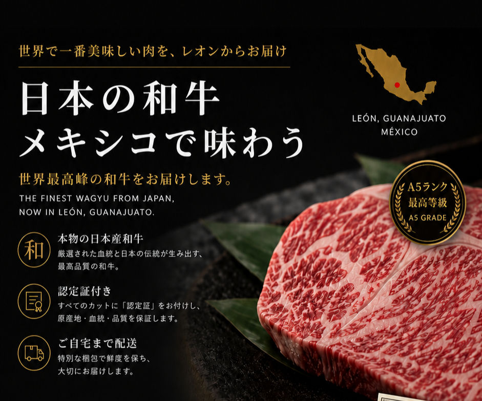 日本の和牛をメキシコで:CORTE 15のご紹介