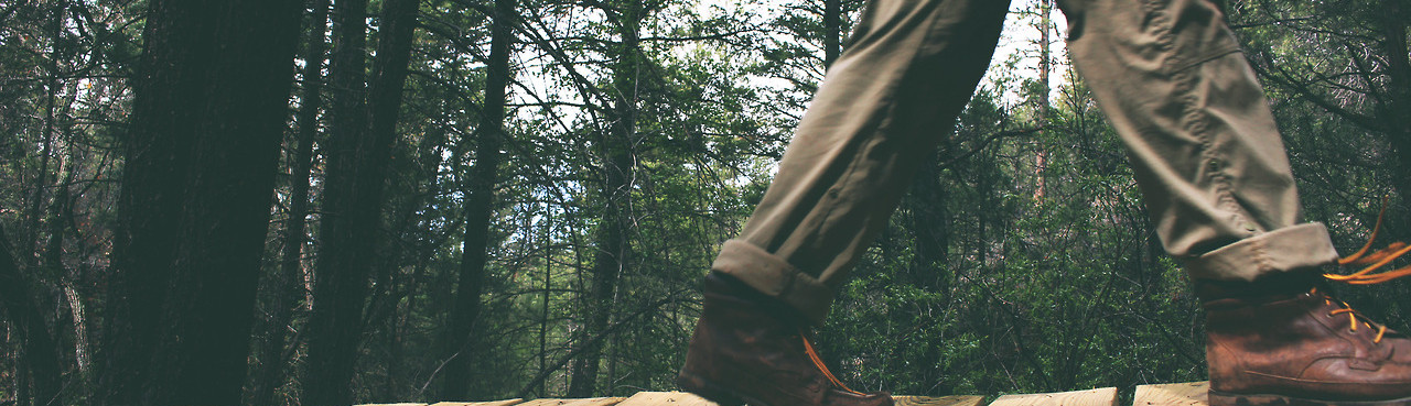 Man walking in Nature