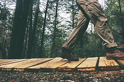 Man walking in Nature