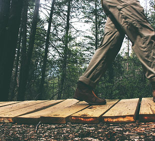 Man walking in Nature