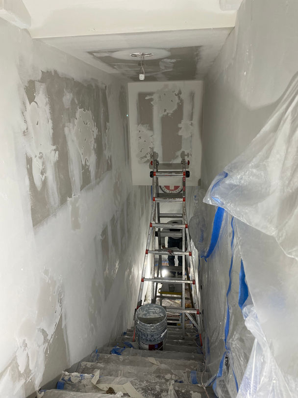 drywall prep Miami wall repair smooth paint preparation