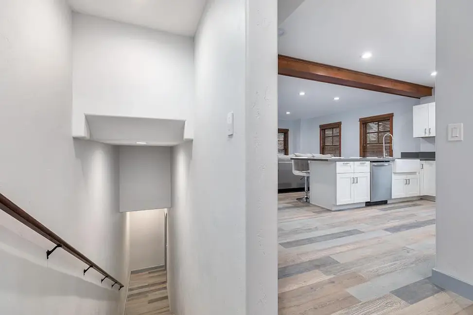 interior painting Miami staircase smooth walls clean lines