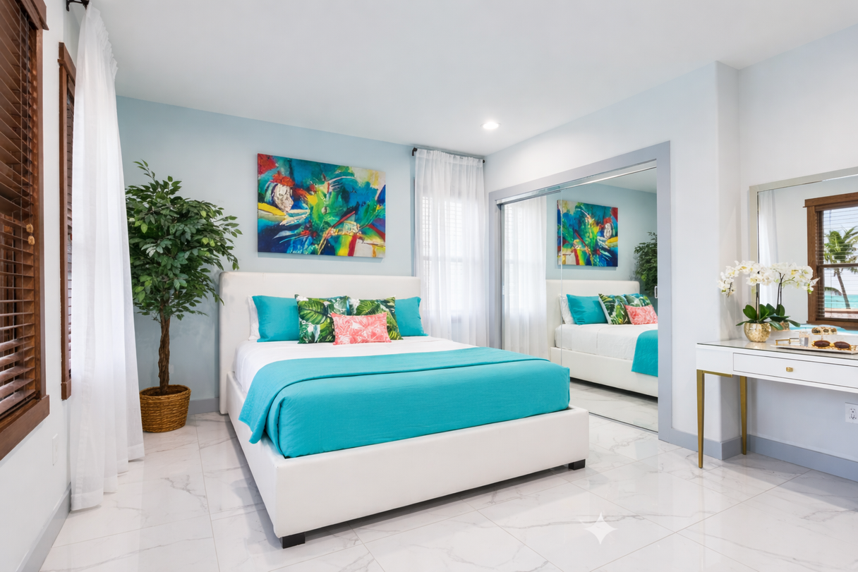 bedroom painting Miami smooth walls clean finish