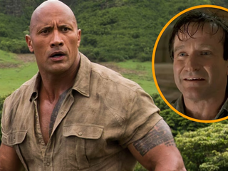 El sutil detalle que incluyó Dwayne Johnson en la nueva película de “Jumanji” para homenajear a Robin Williams