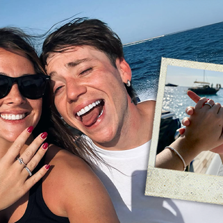 La romántica propuesta de matrimonio de Paulo Londra a su novia, Martu Quetglas, en Ibiza