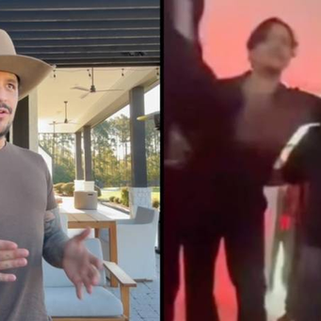 Filtran video de Christian Nodal en aparente mal estado