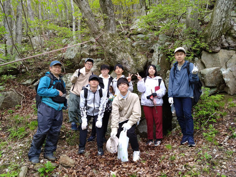 水晶が多く落ちていて驚いた‼
