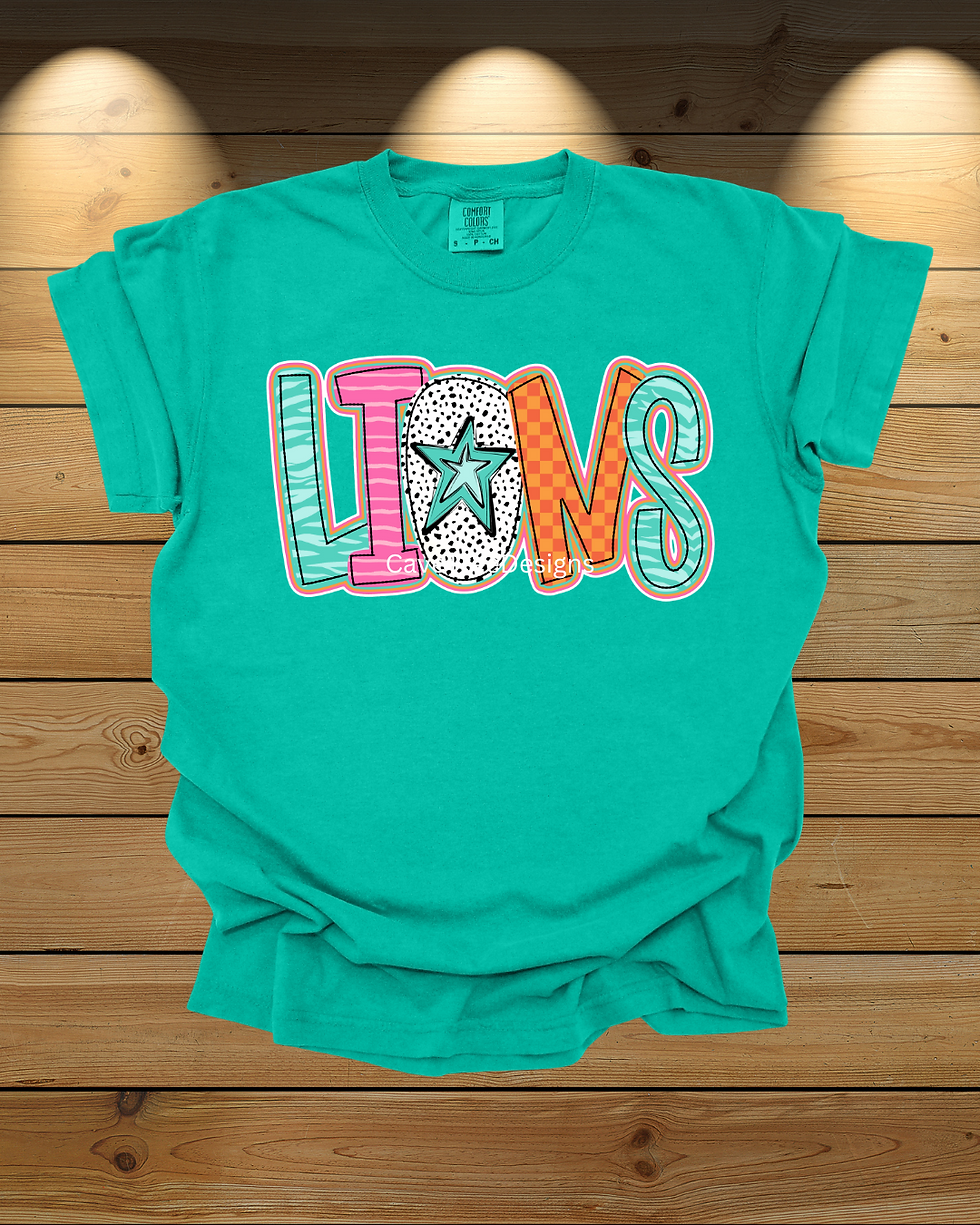 Thumbnail: Lions Stars - Tees