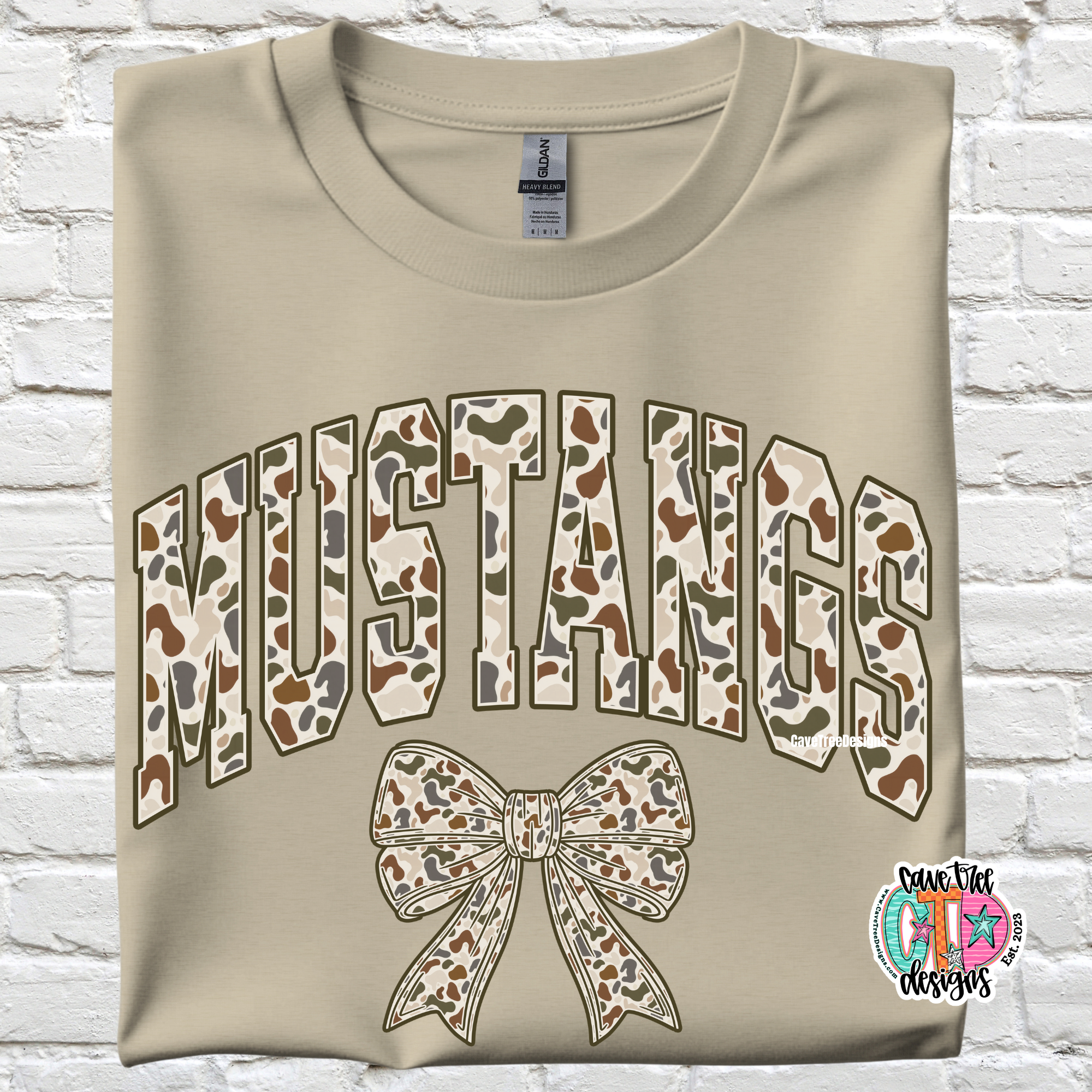 Camo Mustangs | Camo Mustangs Bow