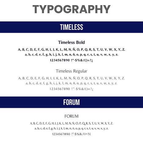 LSLC Brand typography