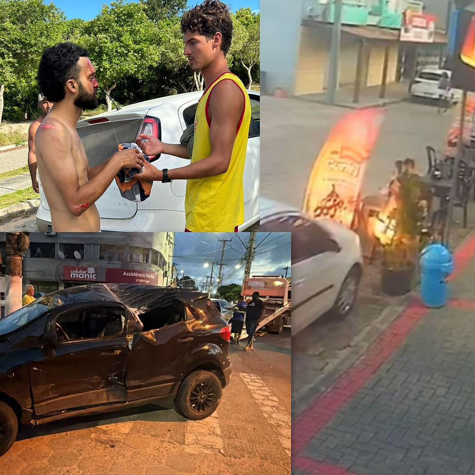 Final de semana violento em São Mateus: mais de cinco acidentes registrados e nove vítimas encaminhadas ao Hospital Roberto Silvares