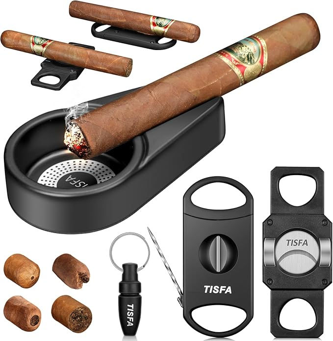 TISFA CIGAR ASHTRAY SET
