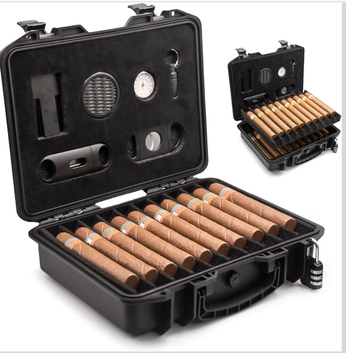 INFINITKIN TRAVEL CIGAR HUMIDOR BOX2