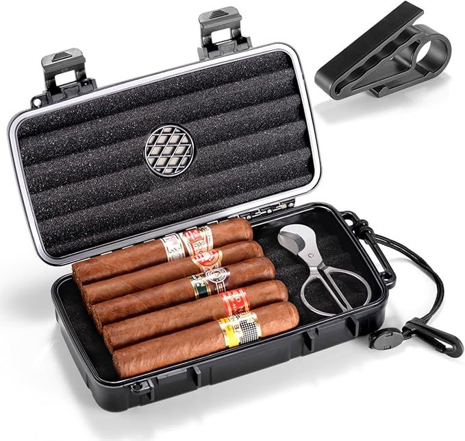 MARVERO PORTABLE HUMIDOR CASE SCISSORS