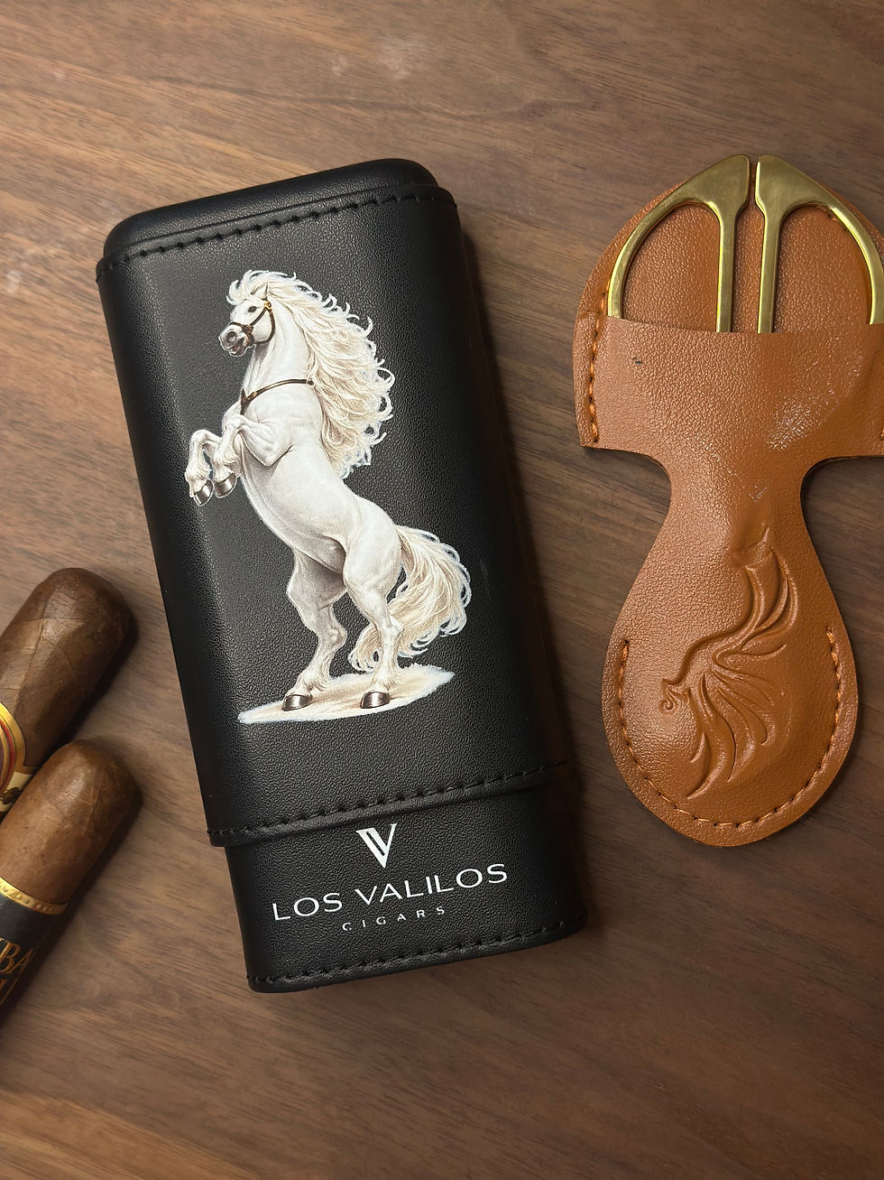 Miniatura: ELEGANT PA LEATHER CIGAR CASE TRAVEL