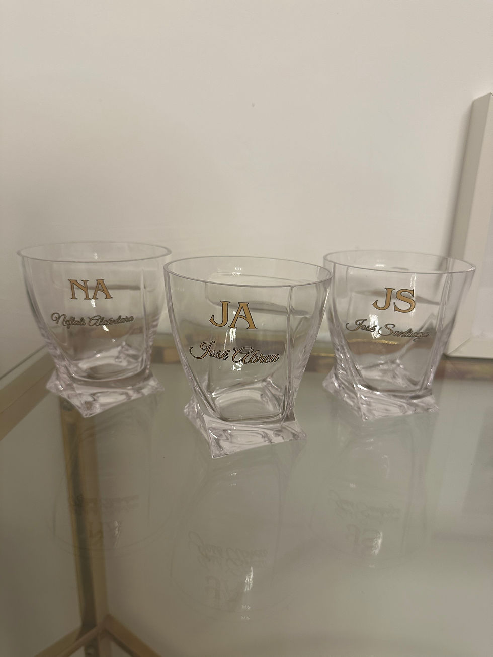 Miniatura: WHISKY GLASSES CRYSTAL OLD FASHIONED ROCK 10 OZ