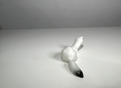 Arabia Finland Weasel Figurine by Raili Eerola | Nordic Retro Cat