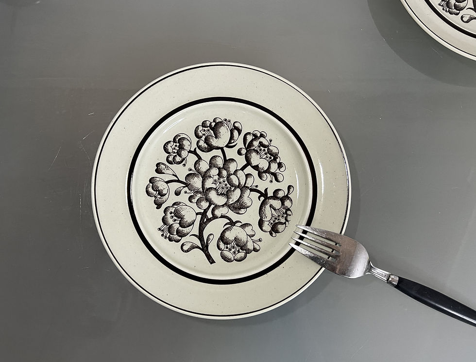 サムネイル： Gustavsberg Garden Salad Plate by Stig Lindberg