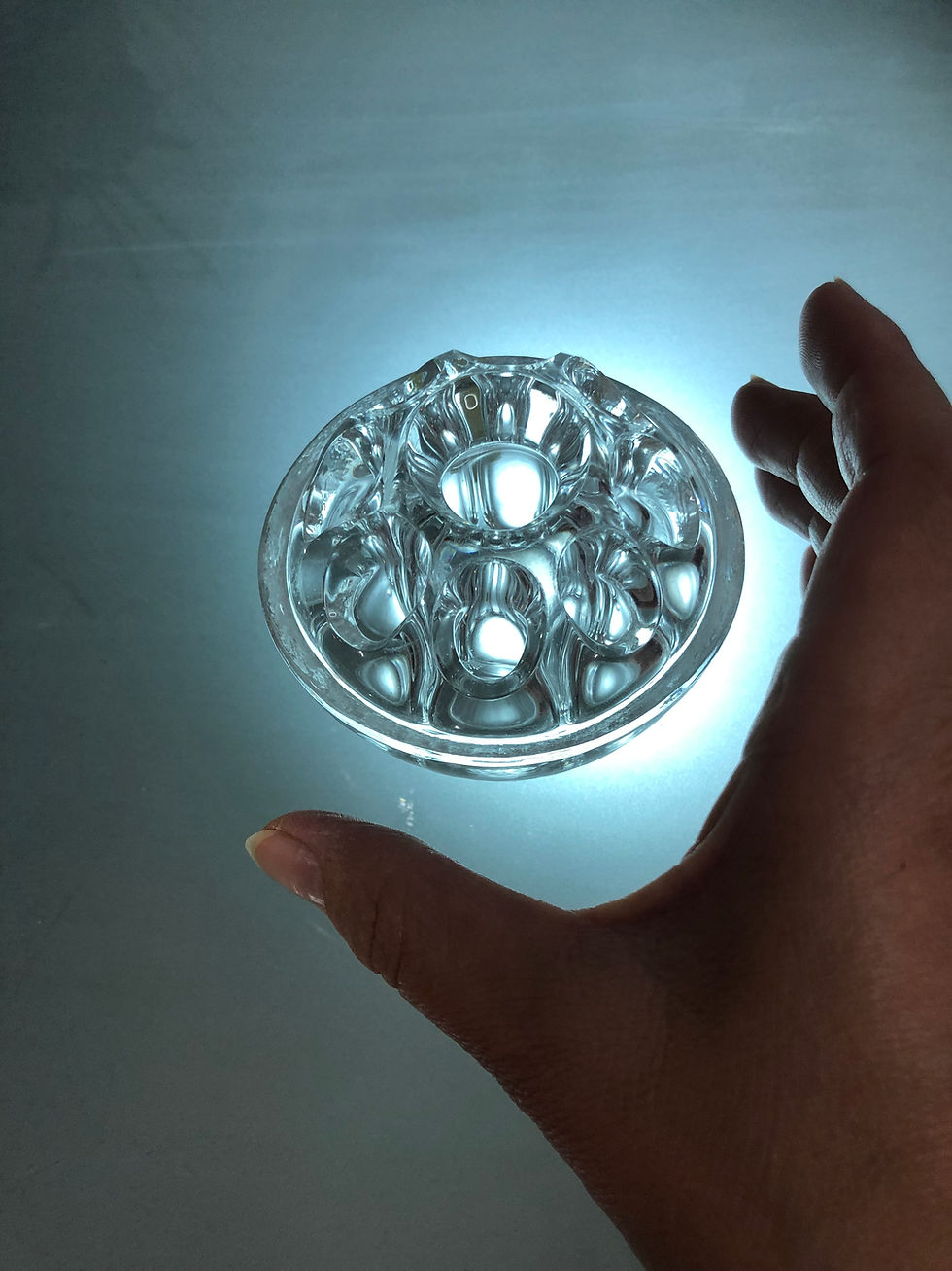 Thumbnail: VMC Reims Flora Crystal Candleholder