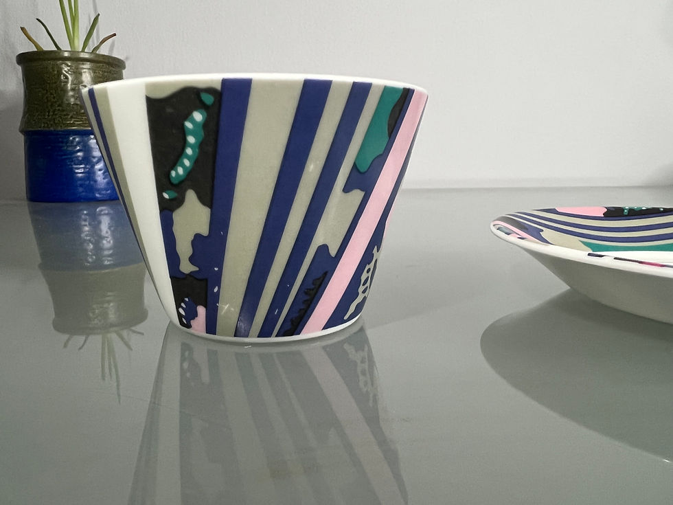 縮圖：Gustavsberg, Katrin 咖啡杯組 by Stig Lindberg