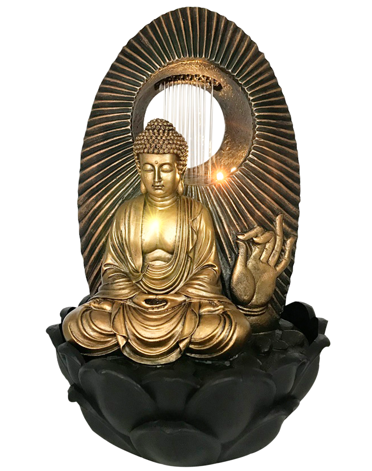 Fuente Buda Manos Vitarka