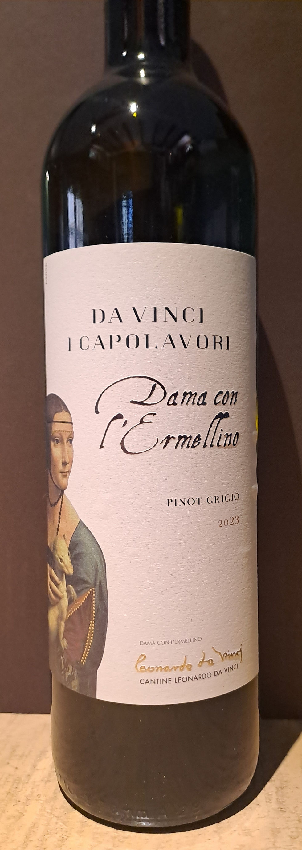 Thumbnail: PINOT GRIGIO RUBICONE LA DAMA CON L'ERMELLINO IGT DA VINCI