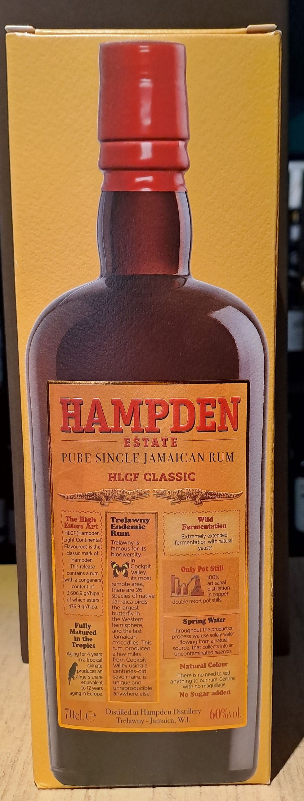 Thumbnail: PURE SINGLE JAMAICAN RUM HAMPDEN ESTATE (ASTUCCIATO)