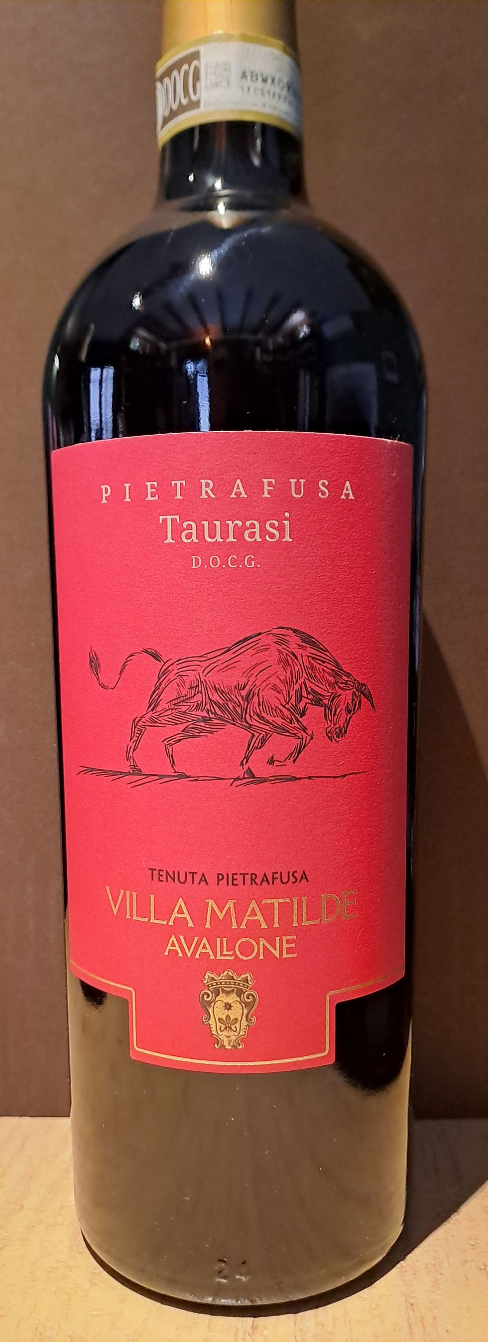 Thumbnail: TAURASI PIETRA FUSA DOCG 2018 VILLA MATILDE AVALLONE