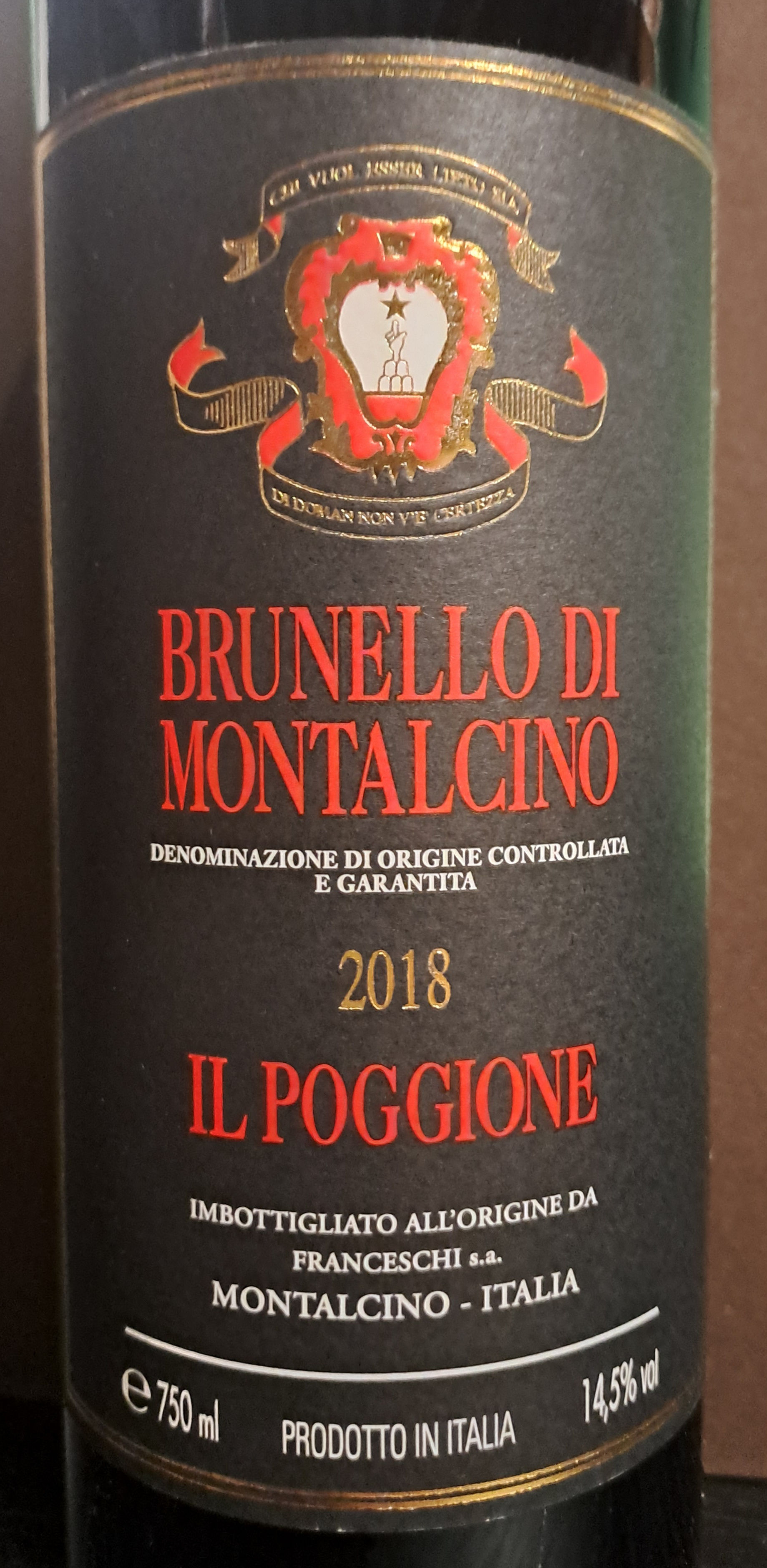 BRUNELLO DI MONTALCINO DOCG IL POGGIONE