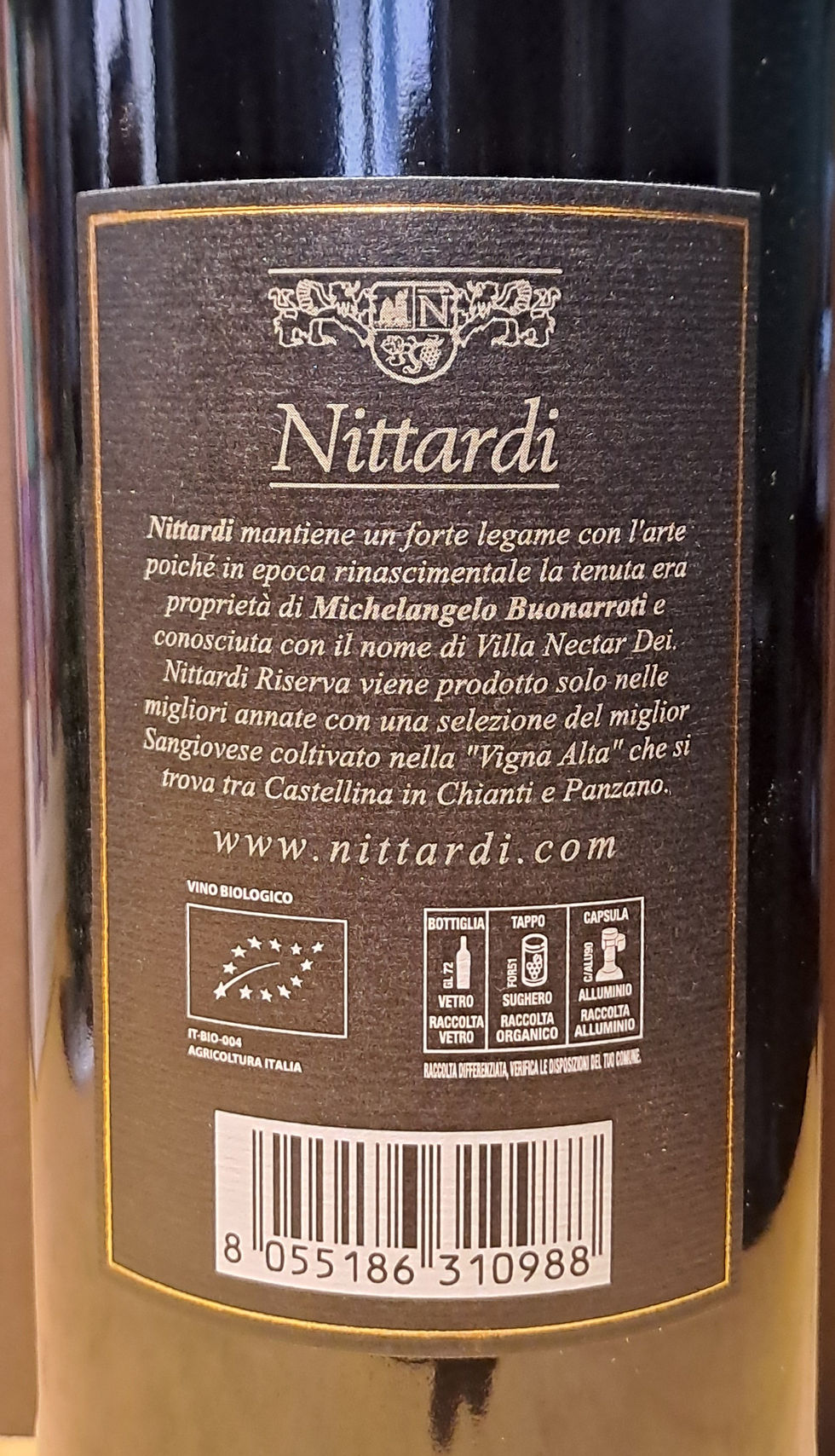 Thumbnail: CHIANTI CLASSICO RISERVA 2019 DOCG NITTARDI