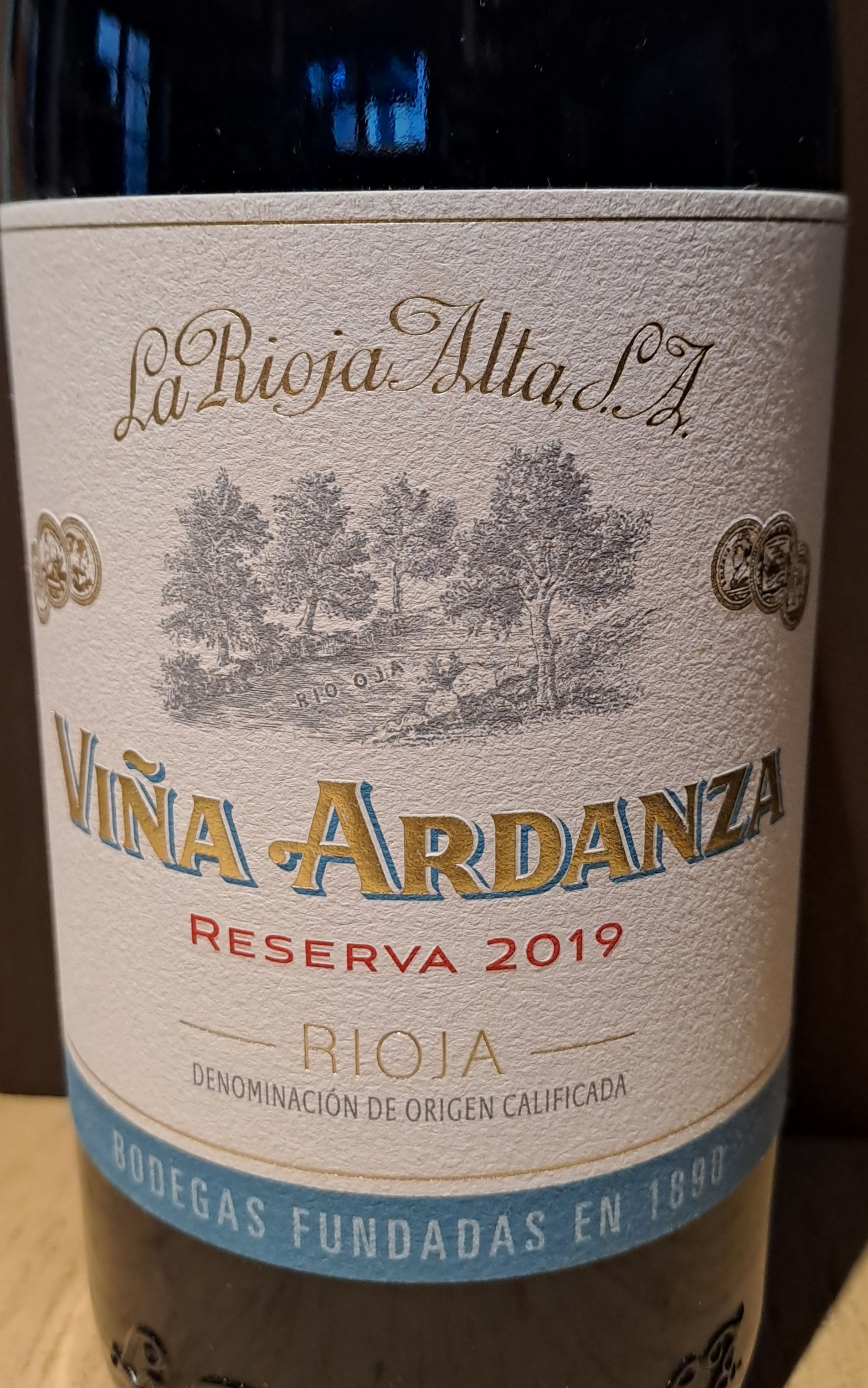 VINA ARDANZA RESERVA 2019 RIOJA