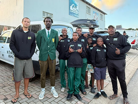 The Surfer Kids Chase Competition From Kommetjie to Jeffreys Bay!