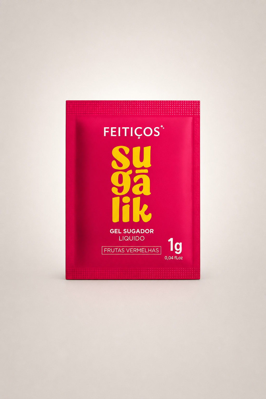 Sachê Sugador Liquido Sugalik Frutas Vermelhas 1g Feitiços