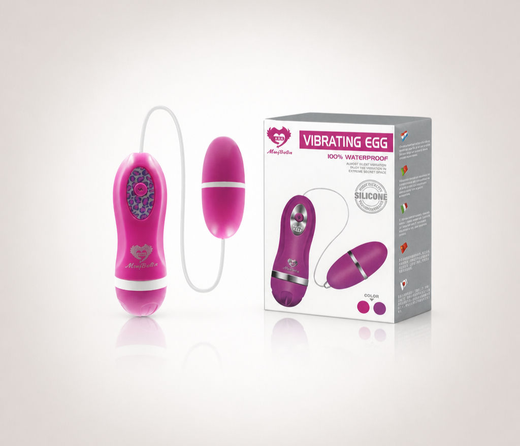 Vibrador Bullet Egg A Prova D'água Super Powered