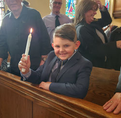 Receiving the light of Christ