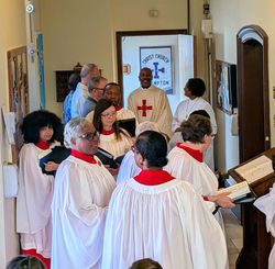 Fr. Theadore arrives on Trinity Sunday