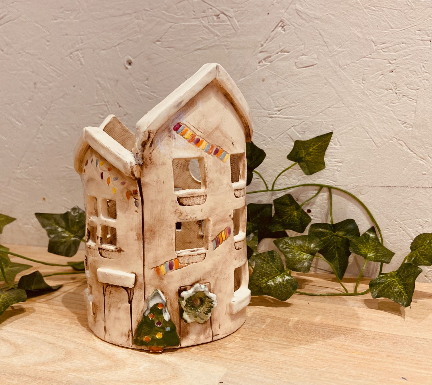 Christmas Houses Table Centrepiece Workshop - 10am - 3pm Saturday 7th November