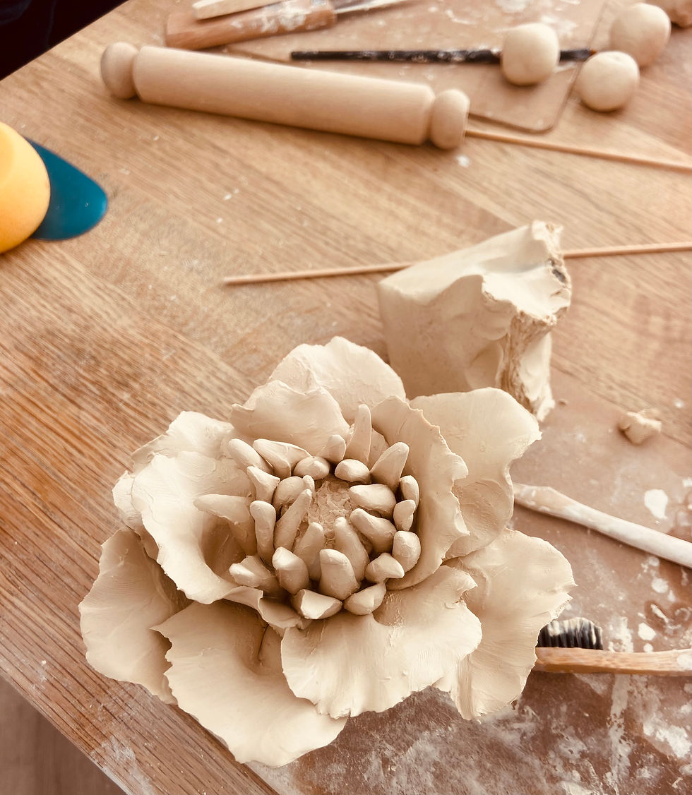 Thumbnail: Porcelain Flower Masterclass -10am - 1pm Tuesday 8th September