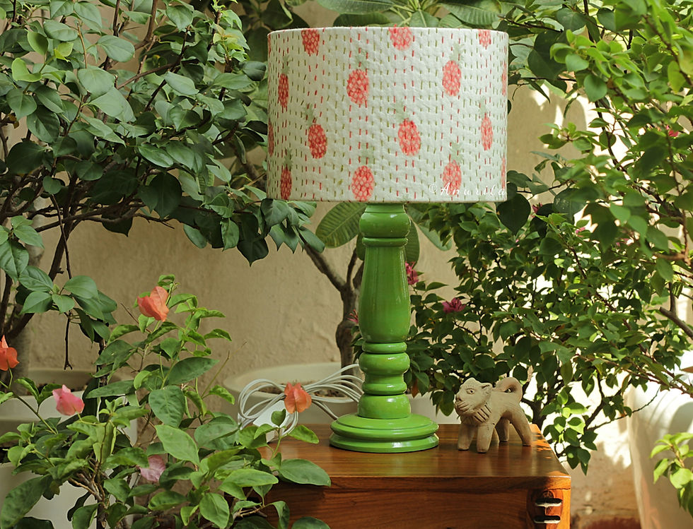 Thumbnail: "Pineapple" Gudri Lampshade