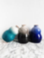 spray gourd vases