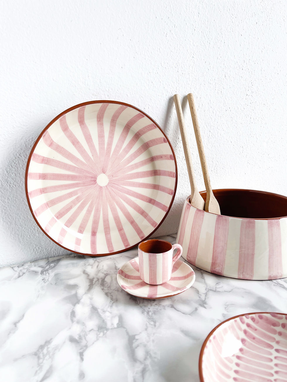pattern in mauve