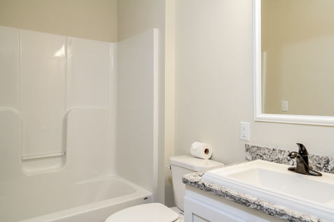 The Anderson modular home bathroom
