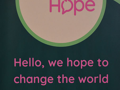 Hope being created at the Leeds Wellbeing Festival!
