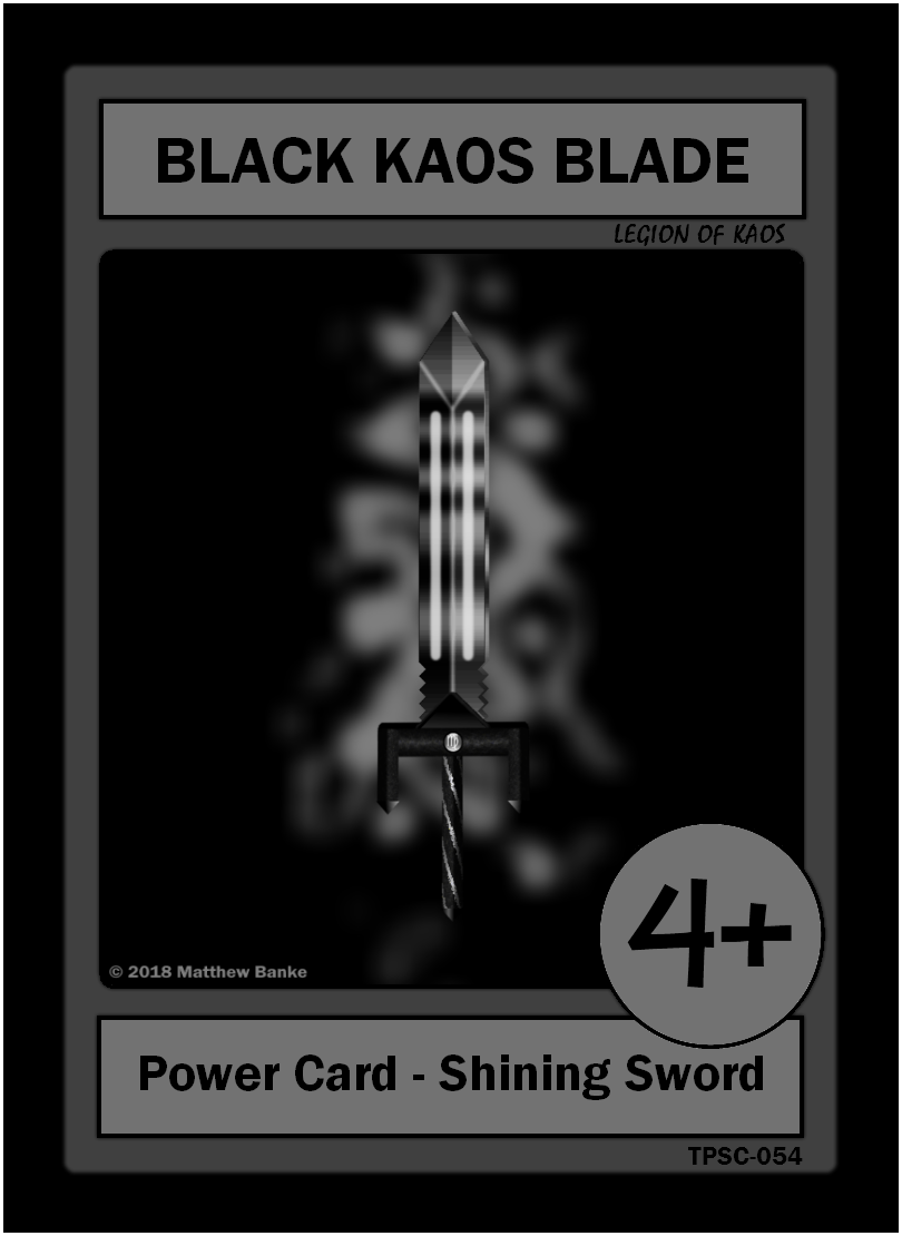 Black Kaos Blade
