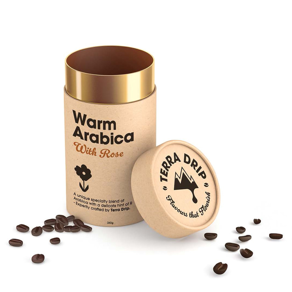 Branded Coffee Tube Packaging